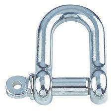 D-Shackle with Captive Pin A4 Stainless