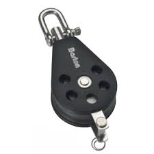 Barton Marine Single Block With Swivel & Bec 35 MM Part No N12131