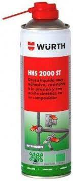Wurth HHS 2000 Adhesive Lubricant 500ml Part No 0893 106