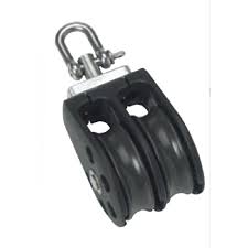 Barton Marine Double Block With Swivel 45 MM Part No N13230