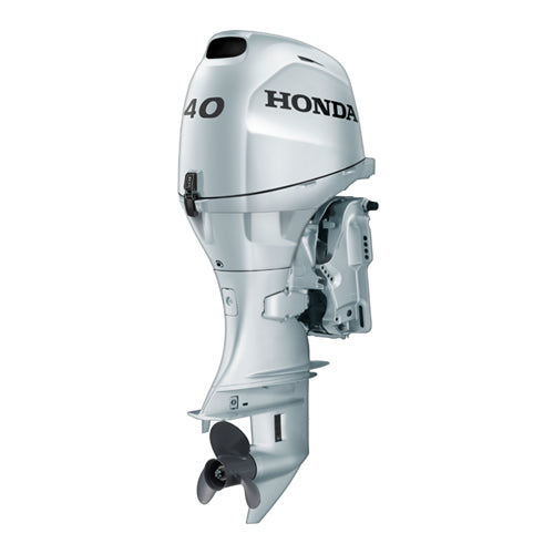 Honda Outboard Engine 40Hp 4 Stroke BF40K4LZTZNHB14 Lond Shaft, Remote Control,Power Trim & Tilt,Tacho & Trim Gauge,10 AMP Charging Coil,Control Box NO PROPELLER OPTIONAL