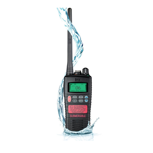 Submersible Marine Portable VHF Handheld Entel Part No HT644