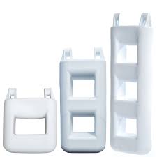 Plastimo Ladder Fender 1,2,3 Step White In colour