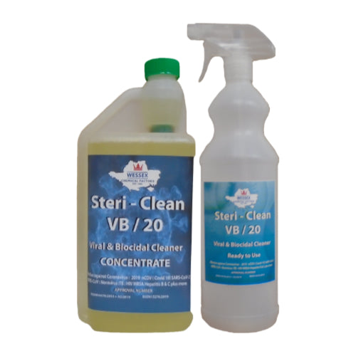Steri-Clean / Vb-20 With Free Spray Bottle