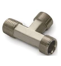 3/8"O/D Tee x 1/4" NPTF on Run Part Number HM3284