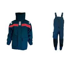 Seago Breathable Coastal Suit - Red/Navy (Various Sizes)