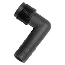 Forespar Right Angled Threaded Hose Fittings ( Various Sizes )