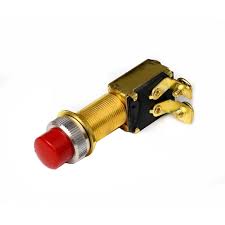 Push Button Switch With Cpb Nut And Cover 15.9 Mm Part No 10207