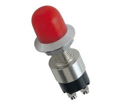 Switch Water Proof Push Button 30Amp Red Cap Part No 630259