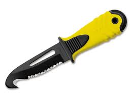 Whitby Tekno Mac Resue Knife Yellow DK18Y