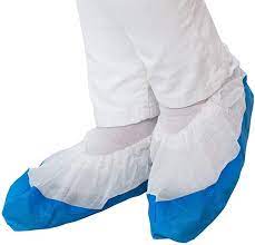 Shoe Covers Zetdress Disposable Reinforced Blue Sole Sold As Pair Part No 040617