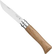 Opinel No 8 Stainless Steel (INOX) Knife Part No NO8VRI