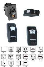 Rocker Switch Covers Options Available